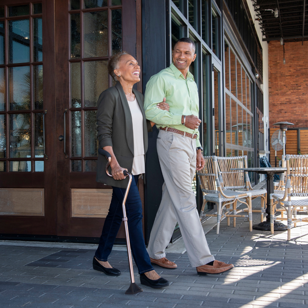 Stylish and Supportive: The StrongArm Comfort Cane’s Approach to Senior Mobility